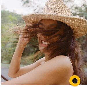 Lack Of Color Raffia Cowboy Hat